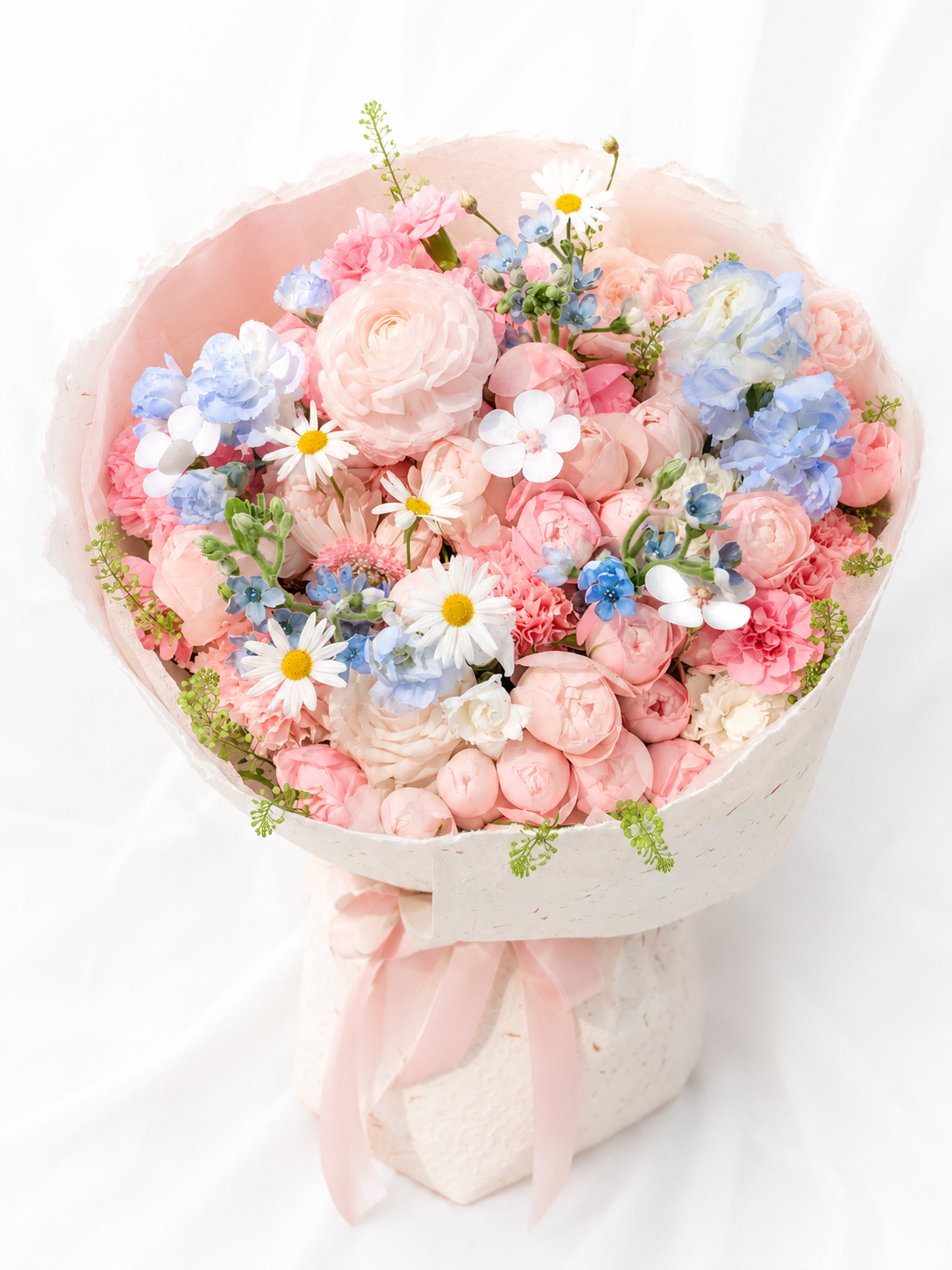 Hoa Pastel Garden Bouquet Đan Phượng